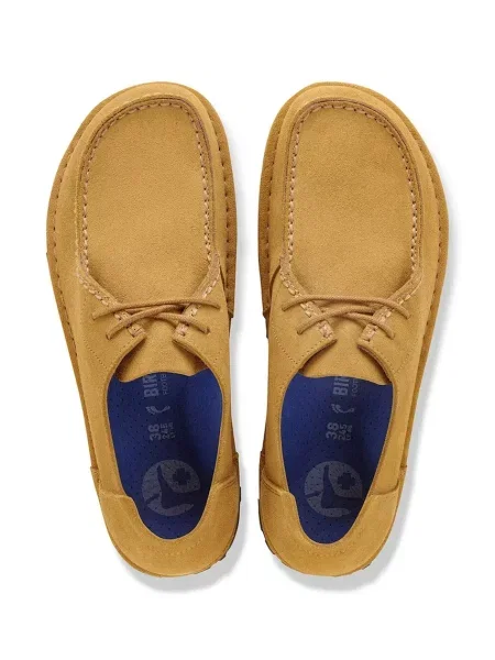 Замшевые туфли Birkenstock