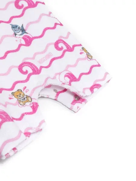 Body dziecięcy Moschino biały