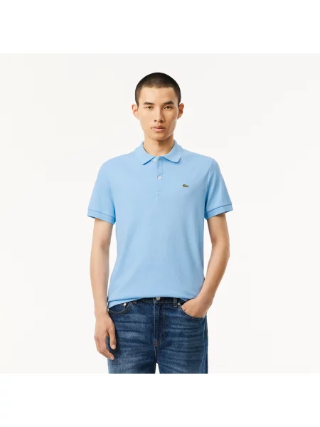 Lacoste Koszulka Polo Regular Fit niebieska