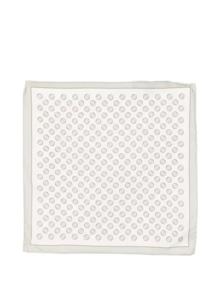 Šal Tagliatore na točke bijela