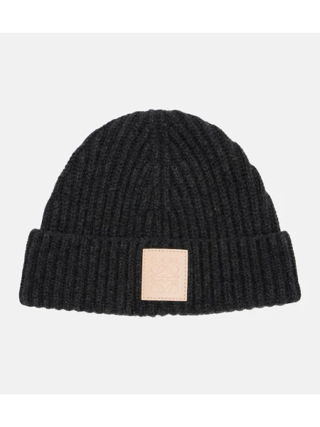 Căciulă Loewe din cașmir negru