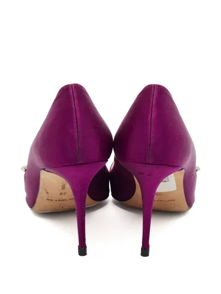 Lodičky Manolo Blahnik fialová