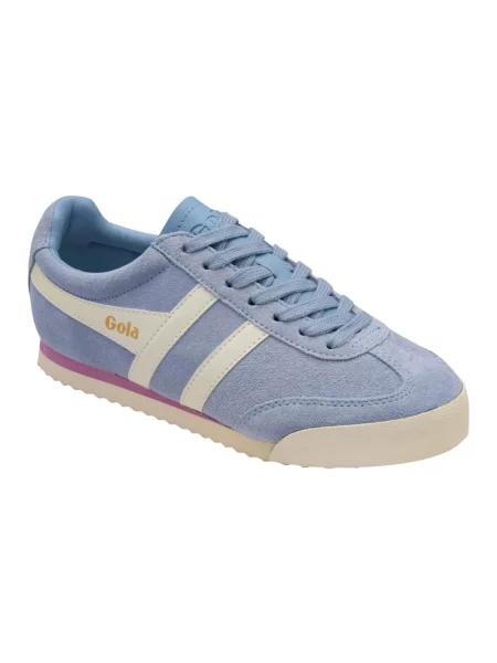 Sneakersy Gola zamszowe niebieskie