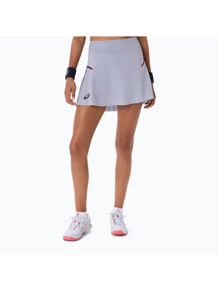 Spódnica tenisowa ASICS Match Pleat grey/blue szara