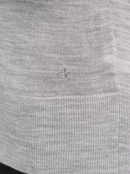 Calvin Klein kardigán gyapjú keverékből szürke