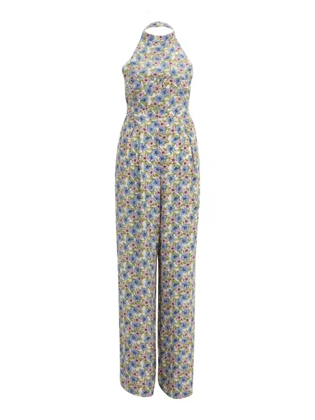 Nobody's Child Kombinezon Hillary tirkiz / sivkasto zelena / pastelno roza / prljavo bijela