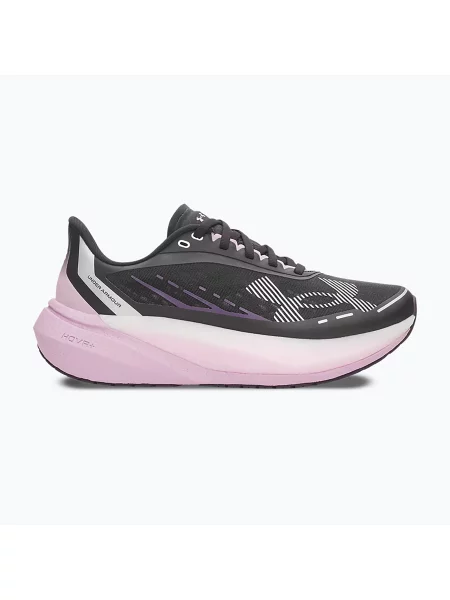 Încălțăminte de alergare pentru femei Under Armour Velociti Distance black/mauve pink/white alb
