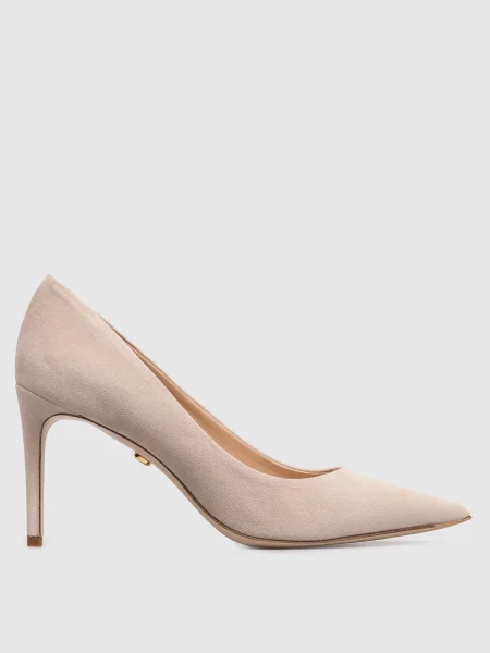 Замшеві туфлі Babe Pay Pls бежеві