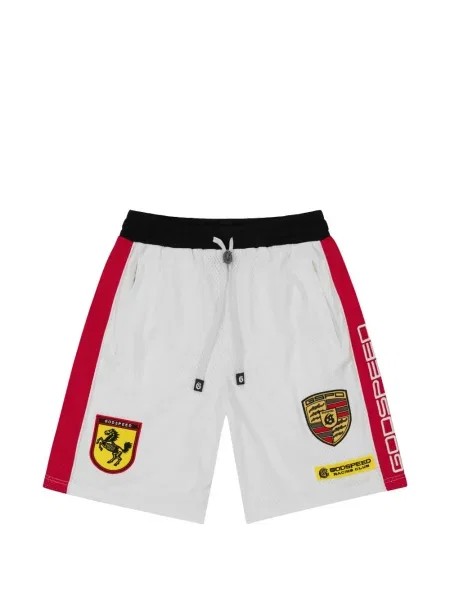 Pantaloni scurți Godspeed cu autograf alb