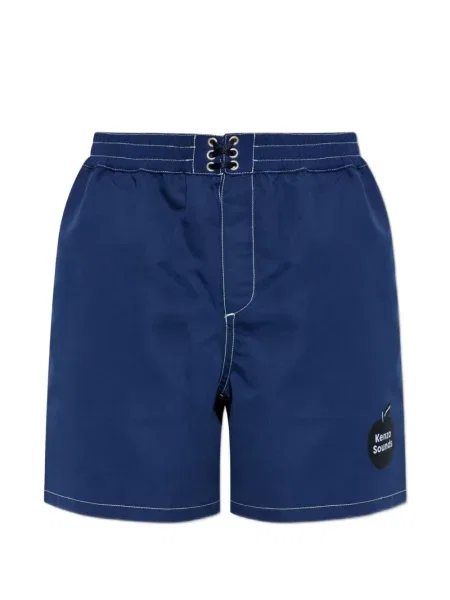 Slip de baie Kenzo cu imagine albastru