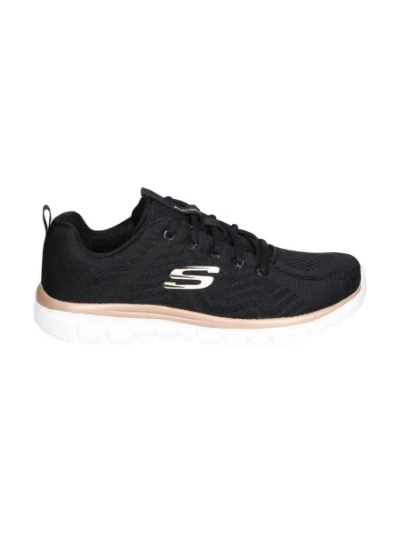 Félcipő Skechers fekete