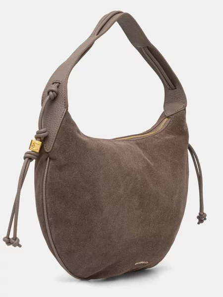 Geanta hobo Coccinelle din piele maro