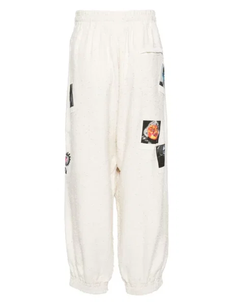 Pantaloni sport Haculla alb
