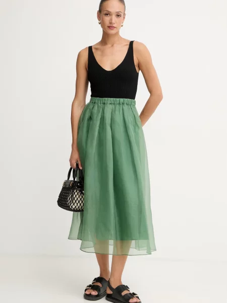 Weekend Max Mara спідниця шовкова VISINO