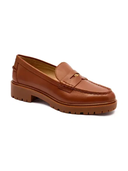 Pantofi loafer Lauren Ralph Lauren maro