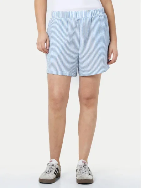 Pantaloni scurți Noisy May albastru