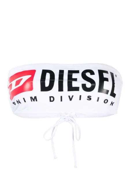 Bikini Diesel cu imagine alb
