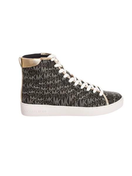 Sneakersy Michael Kors z nadrukiem brązowe