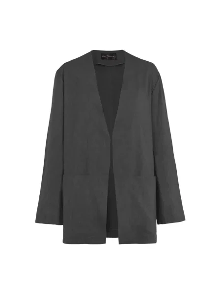 Lniana marynarka Cortana czarna