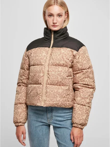 Kurtka Urban Classics retro różowa