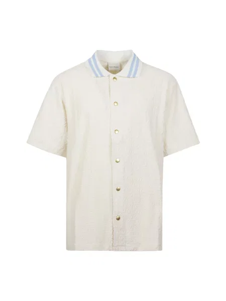 Koszula z krótkim rękawem Drole De Monsieur beżowa