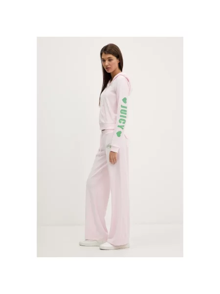 Bluza z kapturem Juicy Couture różowa