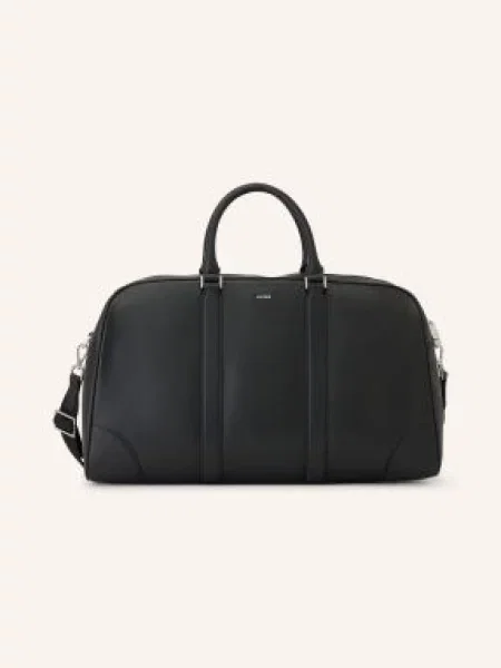 Hugo Cestovní Taška Na Víkend Go-Bag Holdall / stříbrná černá