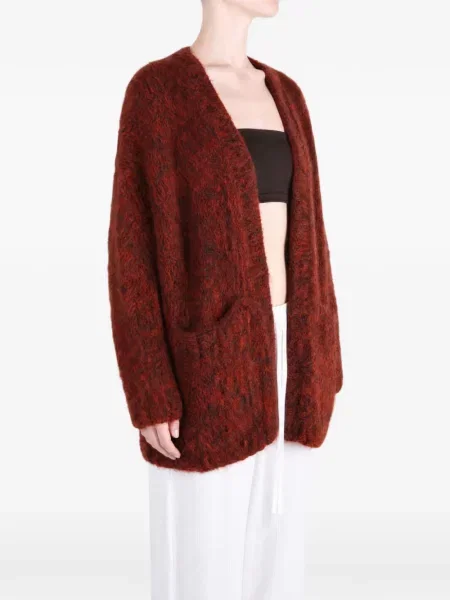 Cardigan Casey Casey tricotate maro