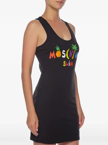 Rochie mini Moschino cu imagine negru