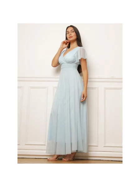 Rochie La Modeuse albastru