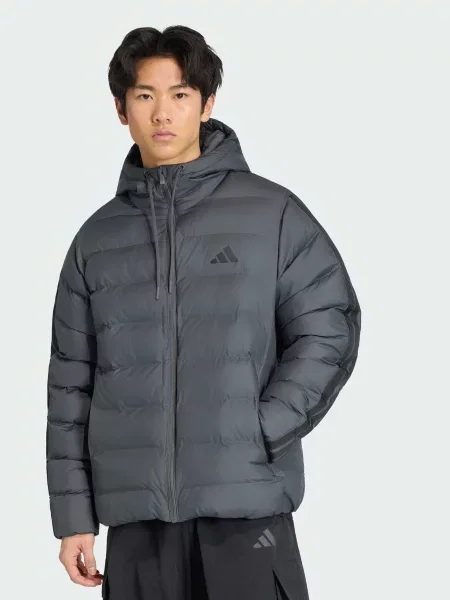 Демисезонная куртка Adidas серая