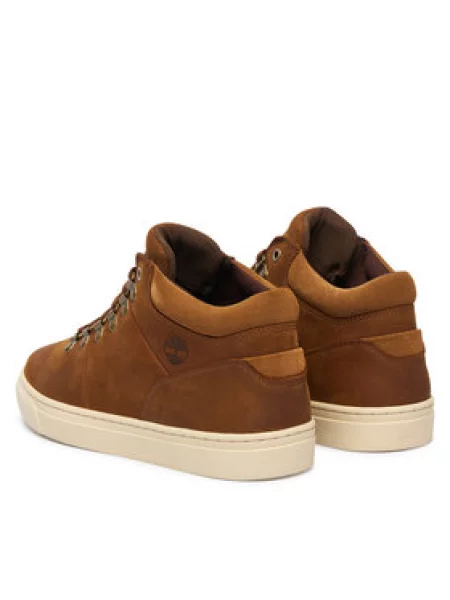 TIMBERLAND Kotníkové tenisky koňaková hnědé