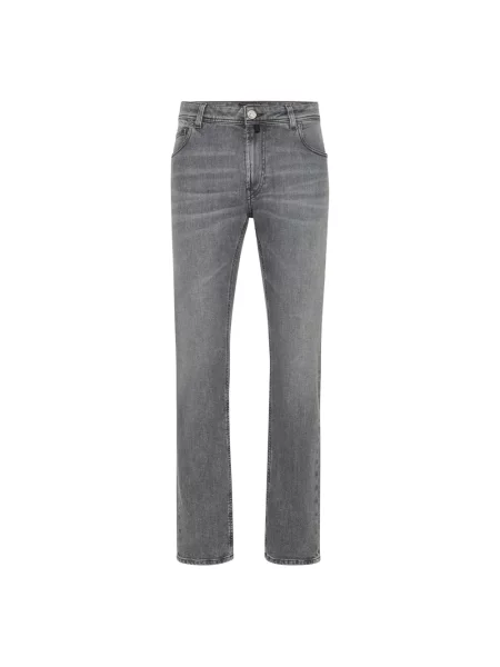 Jeansy straight leg Billionaire szare