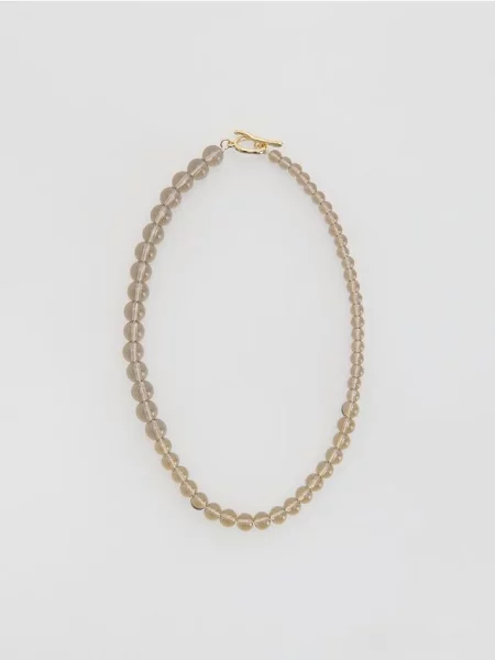 Ожерелье Reserved коричневое