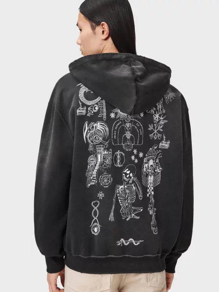 Худі Allsaints чорне