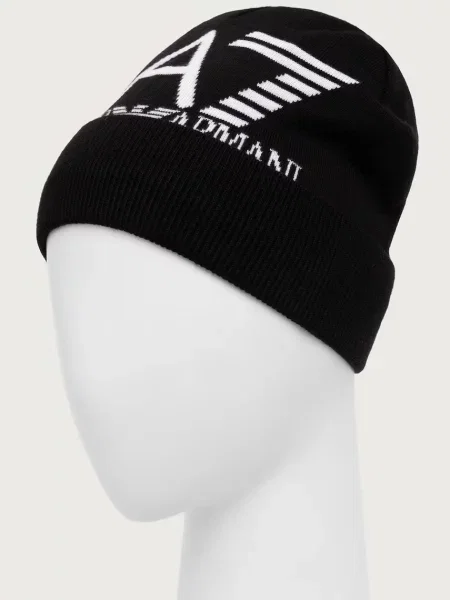 Čiapka Emporio Armani čierna