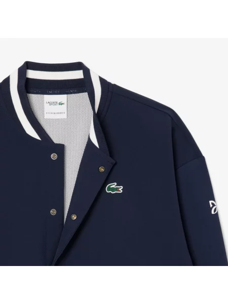 Lacoste Kurtka Tennis X Novak Djokovic granatowa