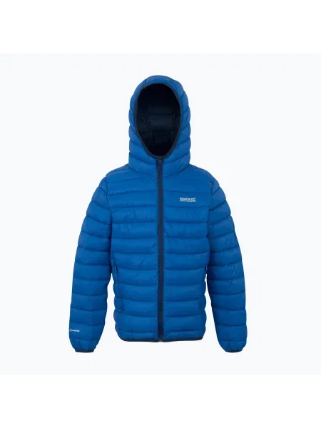 Детско яке REGATTA Hooded Marizion snorkel blue/moonlight denim синьо