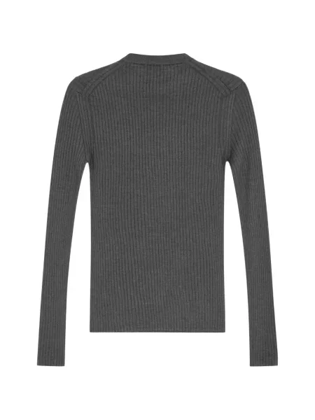 Ușor pulover Jil Sander de lână gri