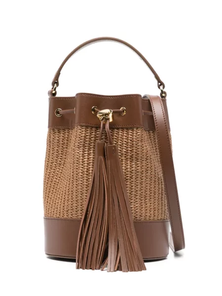 Geantă bucket Gianvito Rossi maro