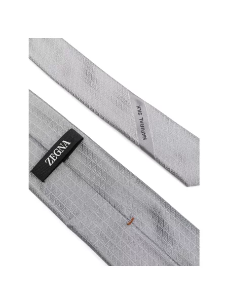 Krawat Ermenegildo Zegna szary