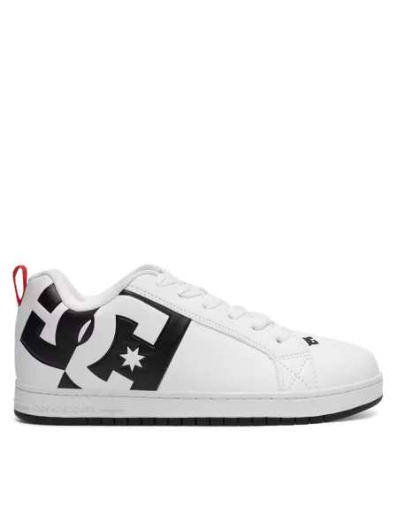Sneakersy DC Shoes białe