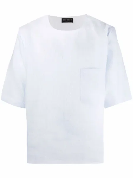 Tricou Dell'oglio de in scurt albastru