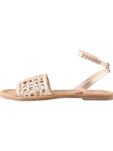 Next Páskové sandály růžově zlatá