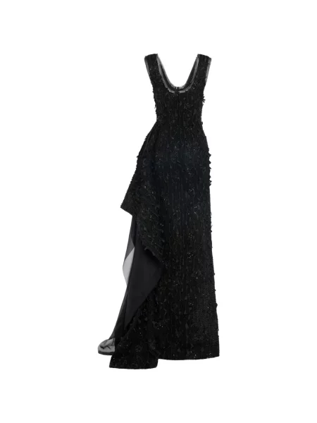 Rochie maxi A.w.a.k.e. Mode cu paiete negru