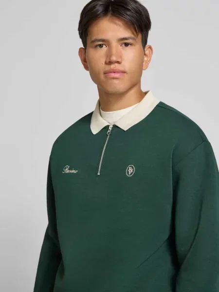 Bluza o kroju regular fit z mieszanki bawełny Review