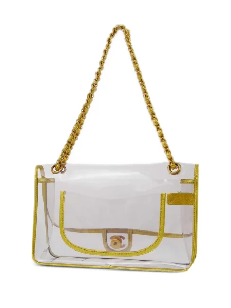 Klasická kabelka Chanel Pre-owned bílá