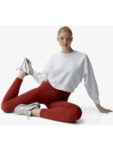 Bluza Born Living Yoga Flora polar S biały