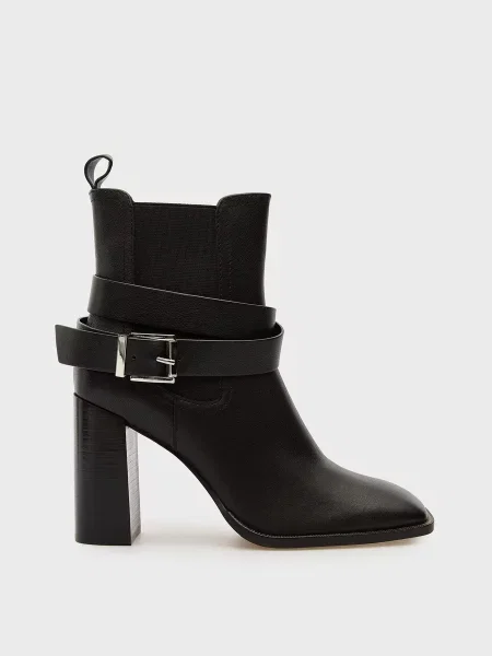 Кожаные сапоги Prpy черные