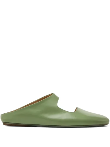 Papuci tip mules Marsell verde